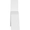 Ekena Millwork Archdale Architectural Grade PVC Gable Bracket, 60"W x 15"H x 4"D x 4"F, 6/12 Pitch GBP060X15X0404ARC00 - alternate 4